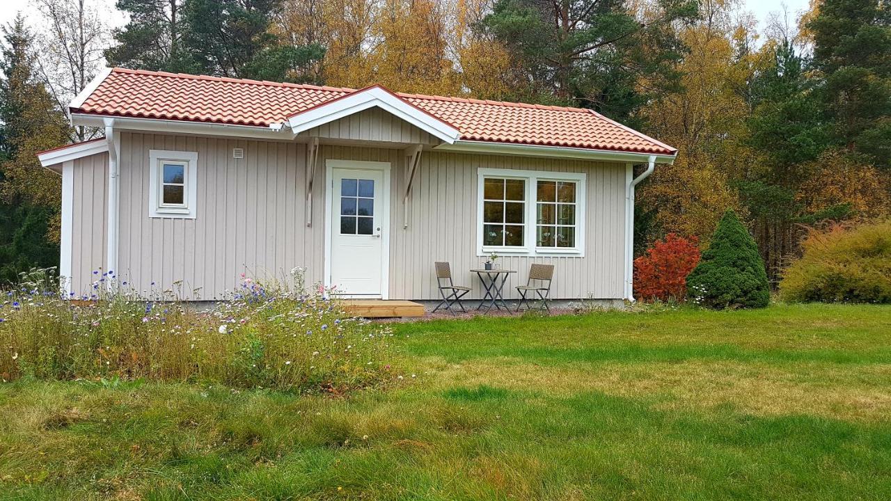 Nybyggd Stuga Intill Skogsbrynet - New Built Cottage Next To The Cowberry Forest Mora Eksteriør billede